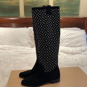 Micheal Kors studded knee high boots